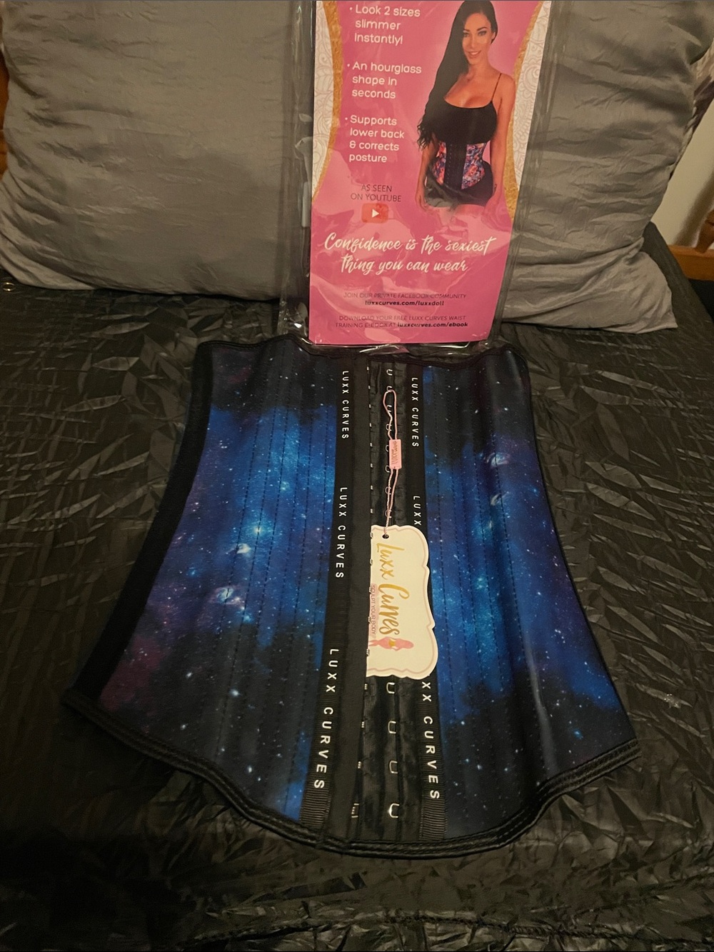 Blue Galaxy Waist Trainer